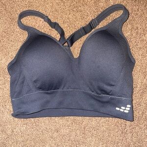 Women's Black Sports Bra Large